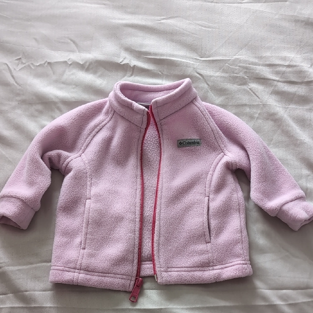 Baby Columbia Pink Fleece Jacket